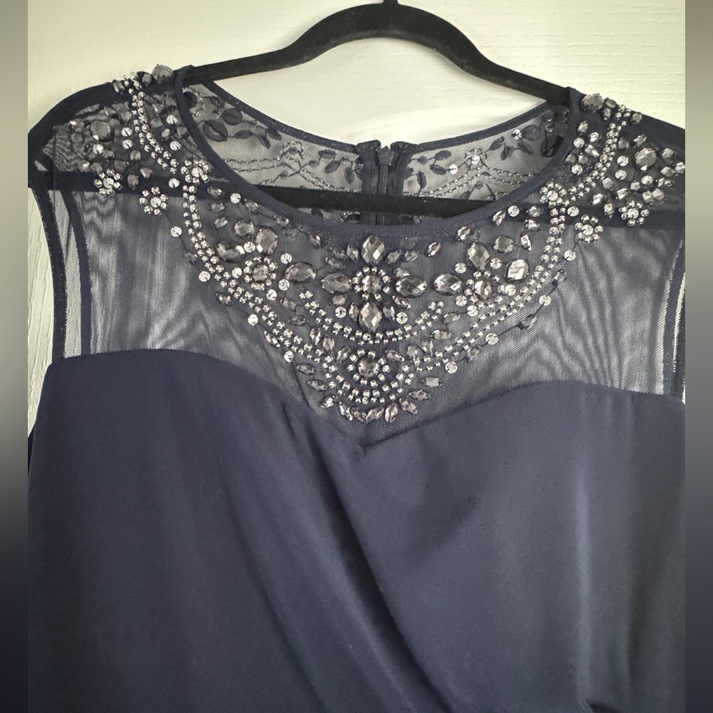 Alex Evenings Midnight Blue Gown